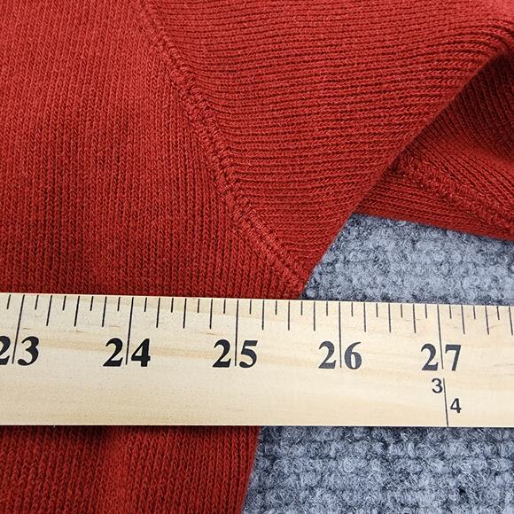 Tommy Bahama Sweater Mens XL Red Gray Reversible Long Sleeve Island Zone Flip - Picture 5 of 16